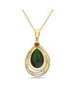 DIAMOND AMMOLITE PENDANT | TRUE LOVE
