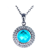 HALO OF THE ISLAND PENDANT | GLOW OF CARIBBEAN
