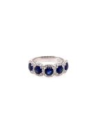 SAPPHIRE DIAMOND RING | COLOR STONES