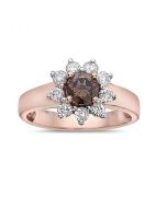 VIVID BROWN DIAMOND RING | TRUE LOVE