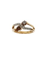 VIVID BROWN DIAMOND RING | TRUE LOVE