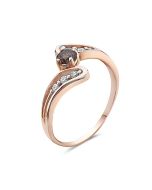 VIVID BROWN DIAMOND RING | TRUE LOVE