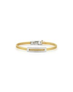Yellow Cable Classic Stackable Bracelet