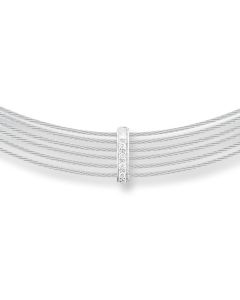 CABLE CHOKER NECKLACE | ALOR JEWELRY