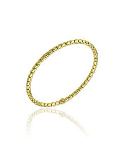 Stretch Spring Gold Bracelet
