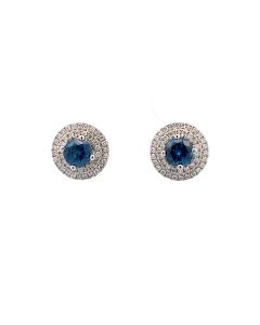 True Love Blue diamond Earrings