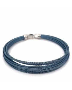 Island Blue Cable Bracelet