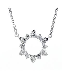 AERIAL ECLIPSE NECKLACE | HEARTS ON FIRE