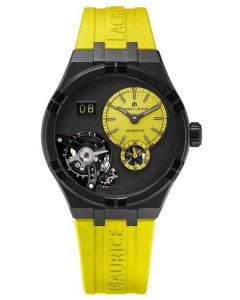 Yellow grand Date watch