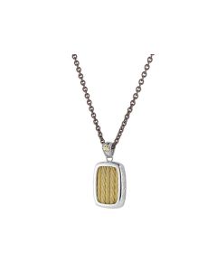 MENS NECKLACE TWO TONE | ALOR JEWELRY