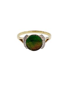 TRUE LOVE AMMOLITE RING | TRUE LOVE