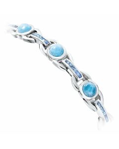 Aqua Larimar Bracelet