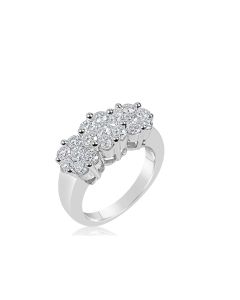 Flower Fashion Diamond Ring | STEVEN ROYCE