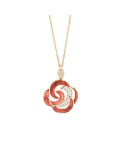 Red Spiny Oyster Necklace | Kabana