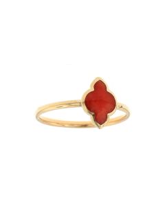 RED SPINY OYSTER RING | KABANA