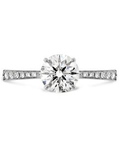 18kt White gold Hof Signature Engagement Ring