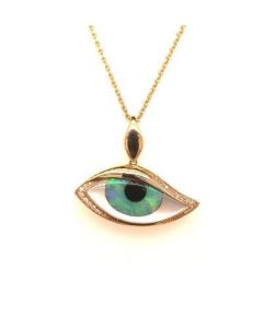 OPAL EYE NECKLACE | KABANA