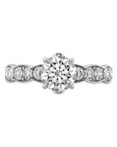 LUXE LORELEI FLORAL DIAMOND RING