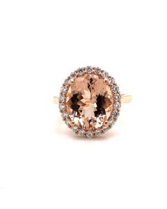 MORGANITE DIAMOND RING | STEVEN ROYCE