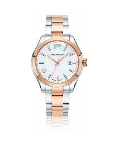 TRAVELER MEN'S TWO-TONE ROSE GOLD PLATED | PHILIP STEIN