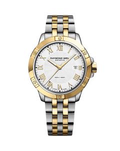 Ladies Two-Tone Gold Steel Watch