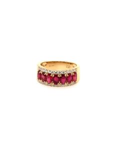 RUBY DIAMOND RING | COLOR STONES
