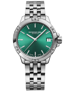Green Dial Swiss Watch Ladies