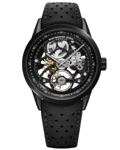Skeleton Men's Black Automatic Watch