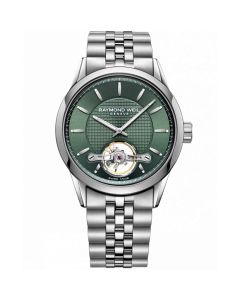 AUTOMATIC MEN'S GREEN DIAL WATCH