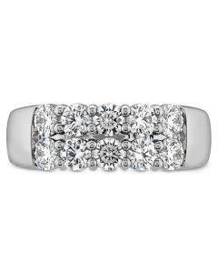 SIGNATURE DOUBLE ROW RING