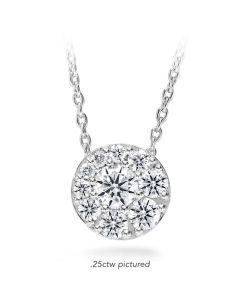 TESSA DIAMOND CIRCLE PENDANT | HOF