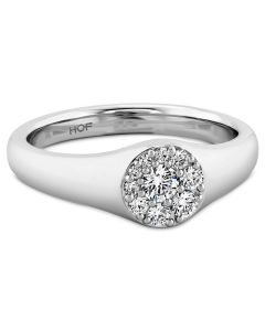 TESSA CIRCLE SIGNET RING