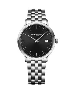 Toccata Men's Classic Black Dial Watch