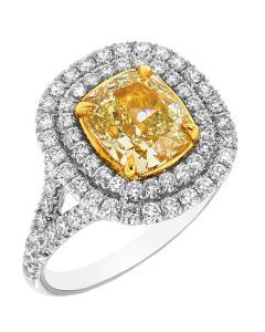 Yellow Diamond Ring | Diamond Jewelry