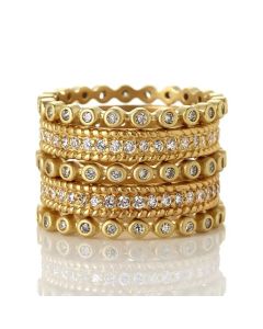 CLASSIC SET OF 5 ETERNITY RING | FREIDA ROTHMAN