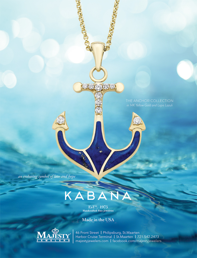 Kabana Anchor Necklace Ad