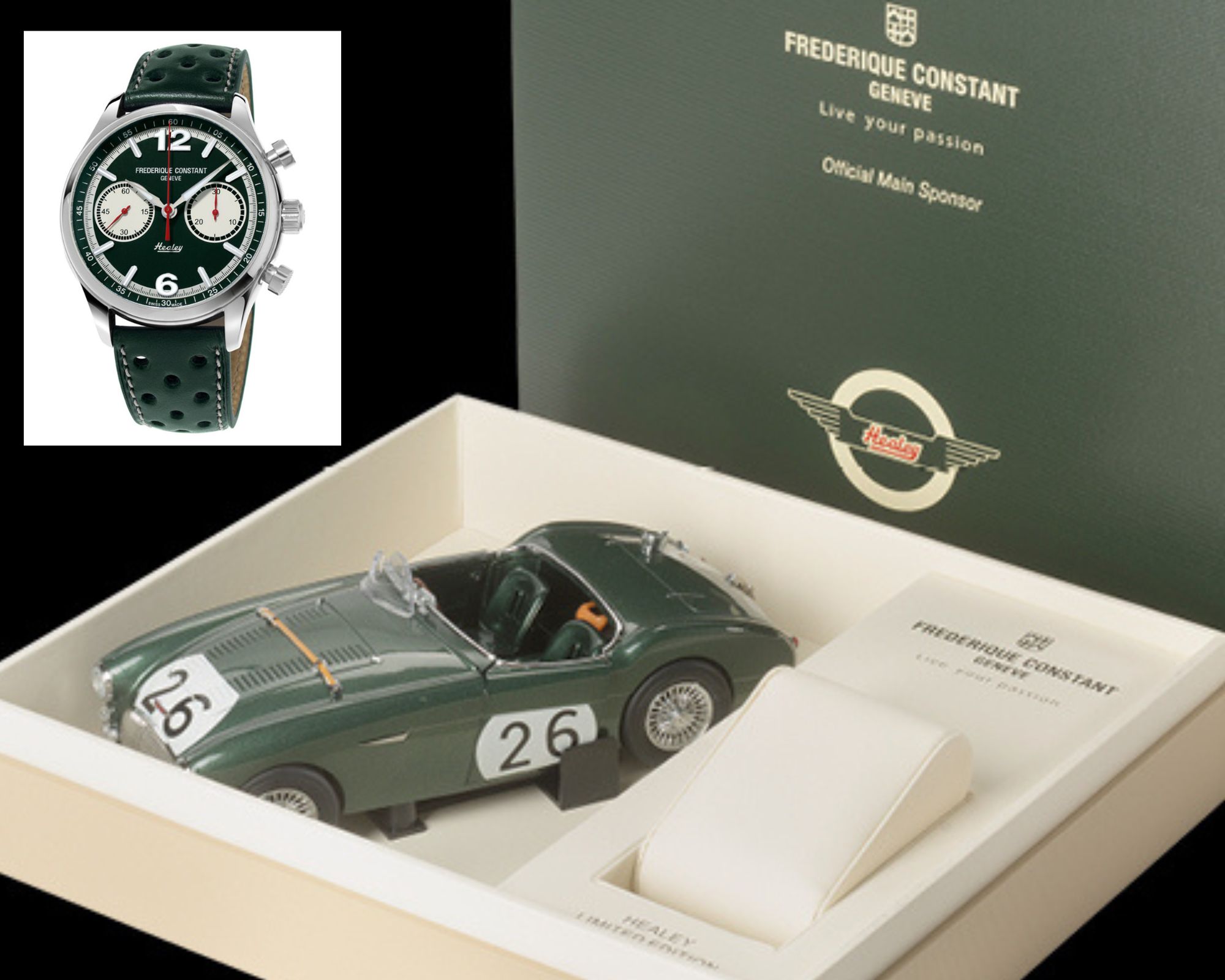 Vintage Rally Healy Frederique Constant Watch